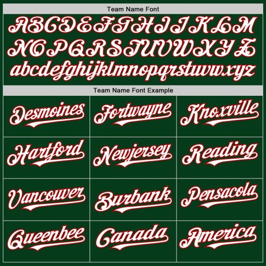Jersey Custom Baseball Mesh Authentic Throwback Weiß-Rot Grün Jersey Custom Baseball Mesh Authentic Throwback Weiß-Rot Grün