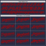 Throwback Authentic Custom Mesh Baseballtrikot Marineblau/Rot Throwback Authentic Custom Mesh Baseballtrikot Marineblau/Rot