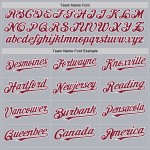 Custom Line Crimson-Weiß Grau Jersey Authentic Baseball Custom Line Crimson-Weiß Grau Jersey Authentic Baseball