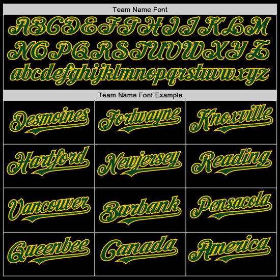 Authentisches Baseball Schwarz Grün-Gelb Jersey Throwback Custom Mesh Authentisches Baseball Schwarz Grün-Gelb Jersey Throwback Custom Mesh