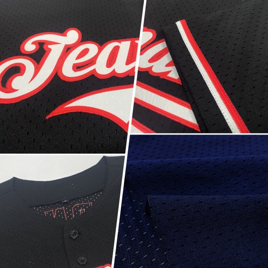 Marineblaues Trikot Grün-Grau Baseball Authentic Throwback Mesh Kelly Custom Marineblaues Trikot Grün-Grau Baseball Authentic Throwback Mesh Kelly Custom