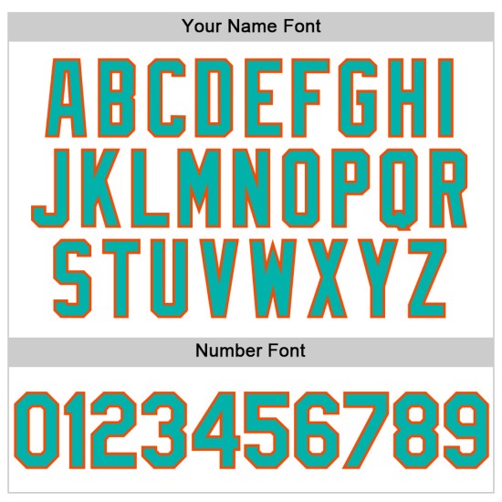 Authentisches Trikot, weiß, individuell aqua-orange, Baseball-Linie Authentisches Trikot, weiß, individuell aqua-orange, Baseball-Linie