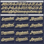 Custom Camo-Creme Baseball Jersey Authentic Navy Mesh Throwback Custom Camo-Creme Baseball Jersey Authentic Navy Mesh Throwback