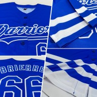 Benutzerdefinierte Jersey Line Baseball Royal Weiß Authentic Benutzerdefinierte Jersey Line Baseball Royal Weiß Authentic