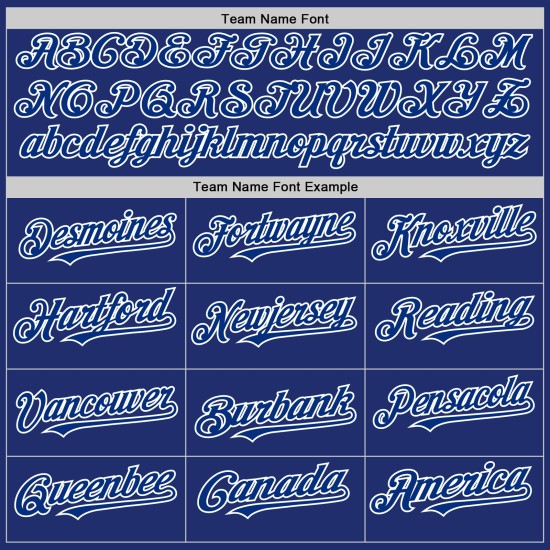 Benutzerdefinierte Jersey Line Baseball Royal Weiß Authentic Benutzerdefinierte Jersey Line Baseball Royal Weiß Authentic