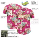 China Baseball Weiß-Alt Jersey Rosa Große Authentische Blume Benutzerdefinierte 3D Gold Heißer Design Nordosten Muster China Baseball Weiß-Alt Jersey Rosa Große Authentische Blume Benutzerdefinierte 3D Gold Heißer Design Nordosten Muster